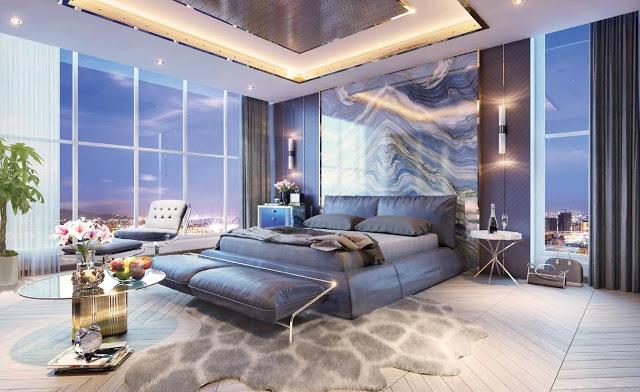 Kết quả hình ảnh cho thiết kế nội thất Penthouse Vinhomes Skylake Phạm Hùng