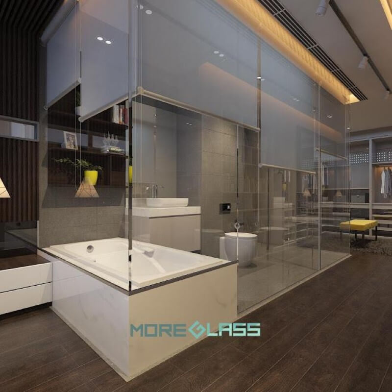 Thiết kế phòng tắm nhà biệt thự đẹp, sang trọng