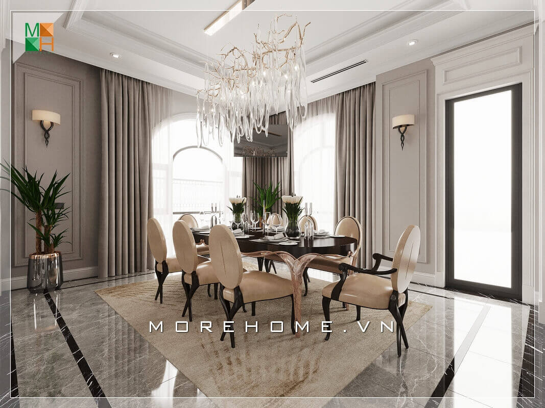 Thi công nội thất biệt thự