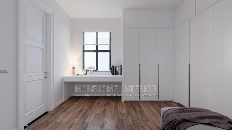 Mẫu tủ quần áo biệt thự cho phòng ngủ