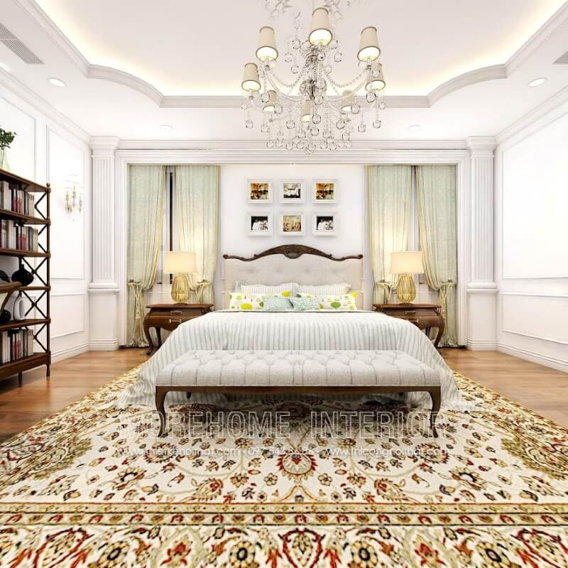 Thiết kế phòng ngủ biệt thự