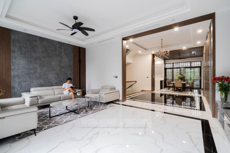 Thi công nội thất biệt thự hiện đại
