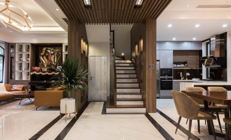 Thi công nội thất biệt thự hiện đại