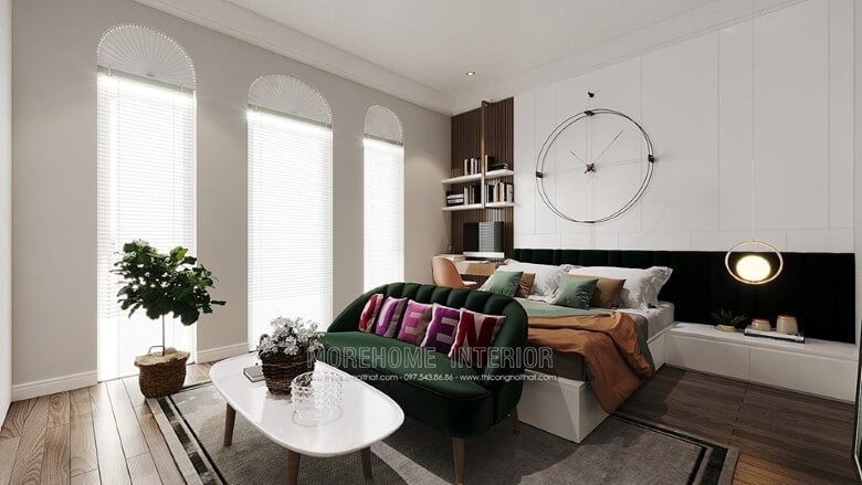 Hình ảnh mẫu thiết kế nội thất phòng ngủ biệt thự hiện đại, sang trọng Hình ảnh mẫu thiết kế nội thất phòng ngủ biệt thự hiện đại, sang trọng