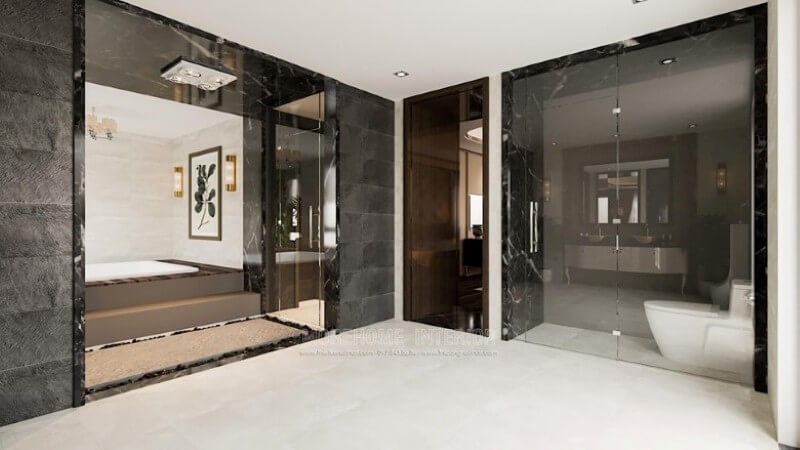 Thiết kế phòng tắm biệt thự