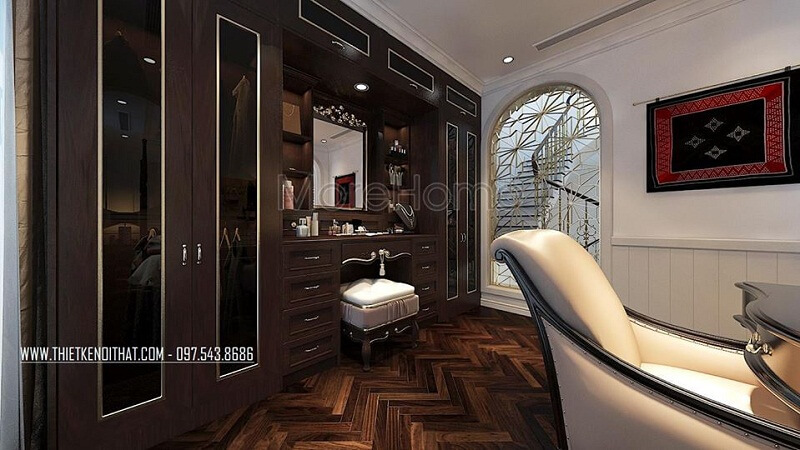 Tủ quần áo biệt thự