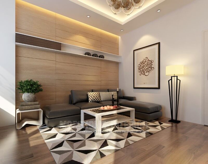 Sofa hiện đại MS-008 bọc da màu đen, kiểu dáng đơn giản nhưng ko kém phần sang trọng cho phòng khách Mẫu sofa đẹp cho nhà biệt thự