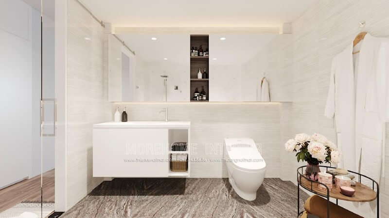 Thiết kế phòng tắm biệt thự