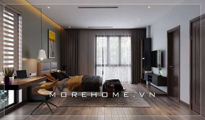Thiết kế phòng ngủ biệt thự