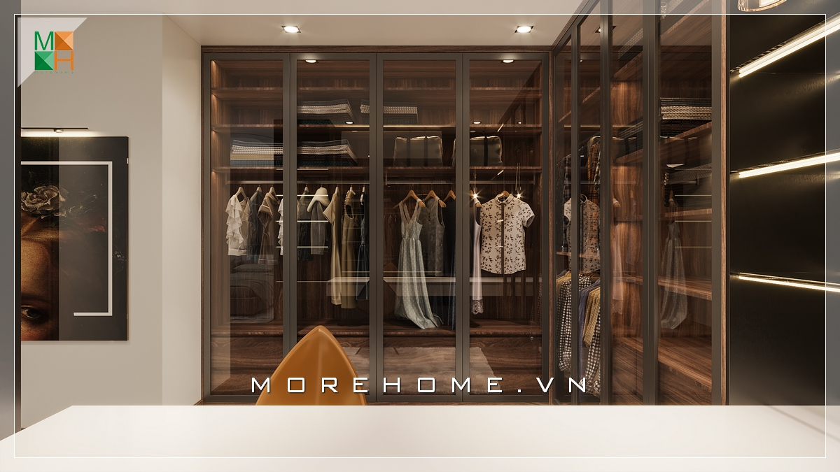 Tủ quần áo biệt thự