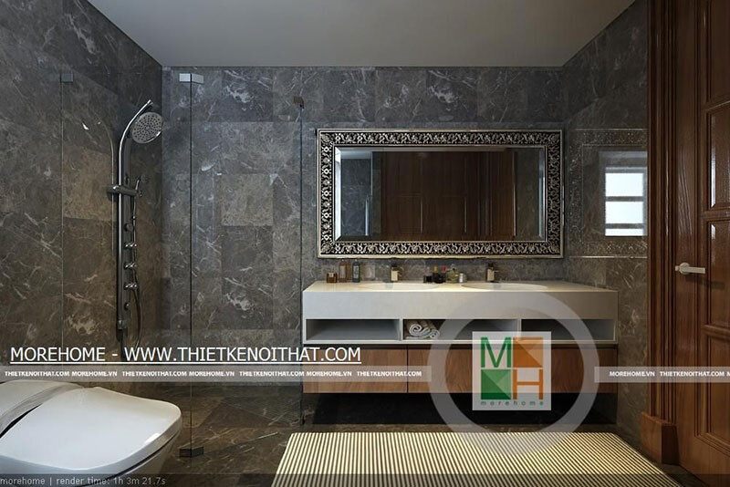 Thiết kế phòng tắm biệt thự