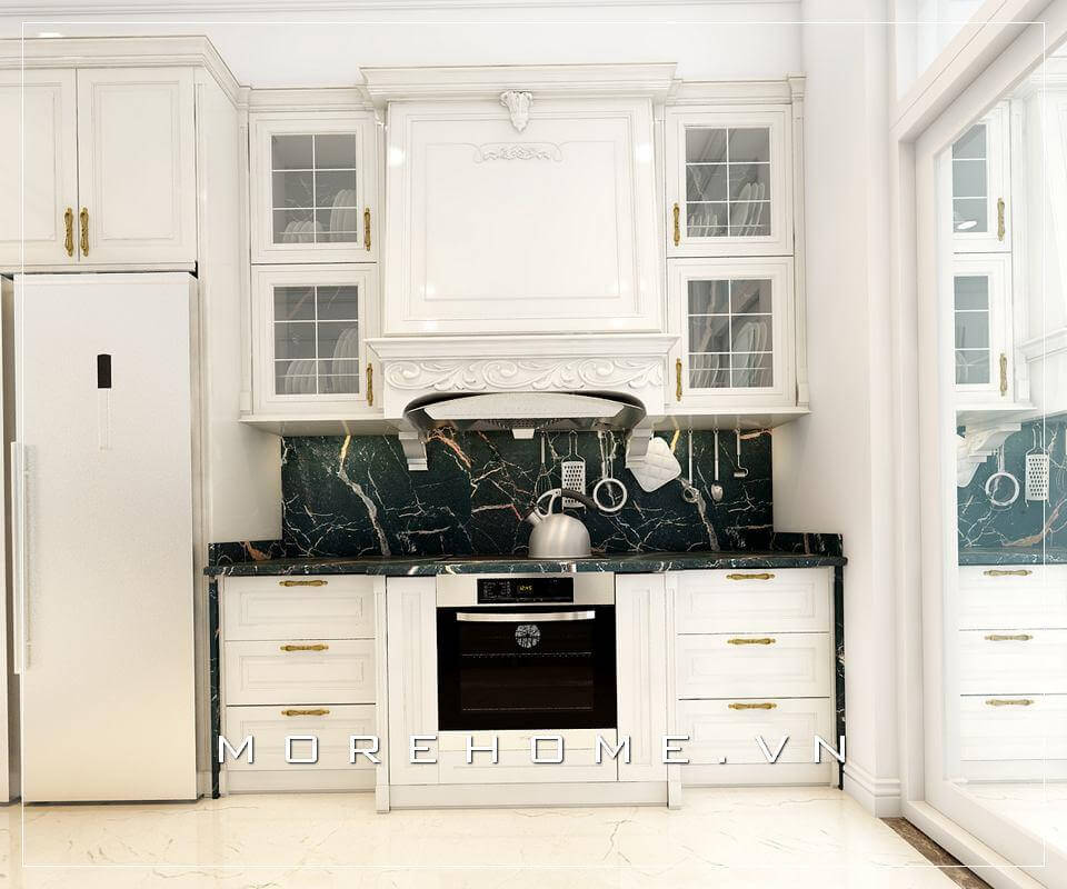 Mẫu nội thất biệt thự tân cổ điển đẹp