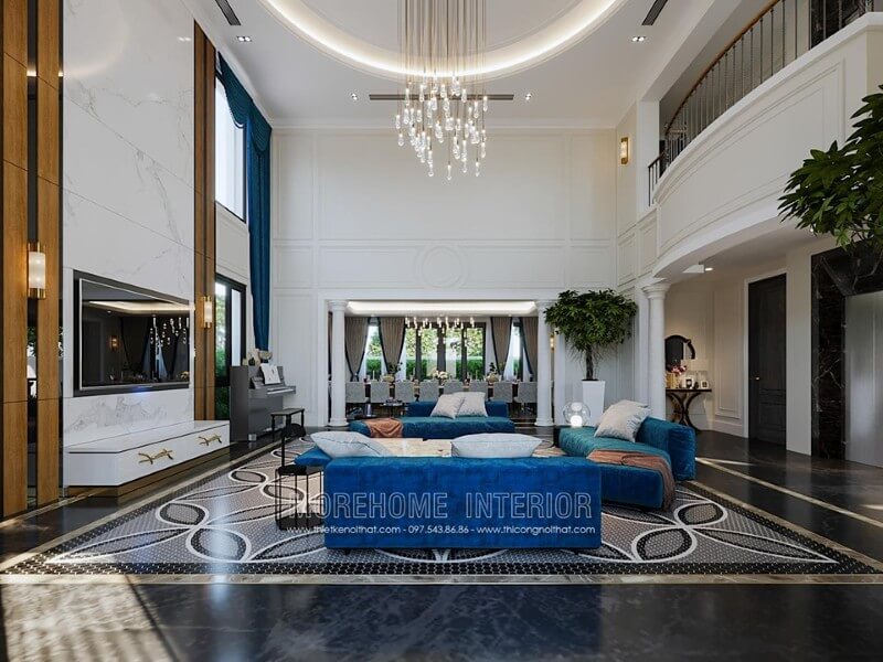 Thiết kế nội thất biệt thự Hải Phòng