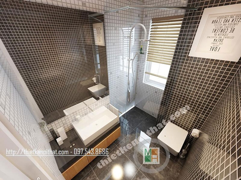 Thiết kế phòng tắm biệt thự