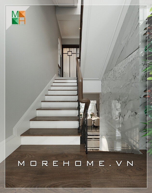 Cầu thang biệt thự