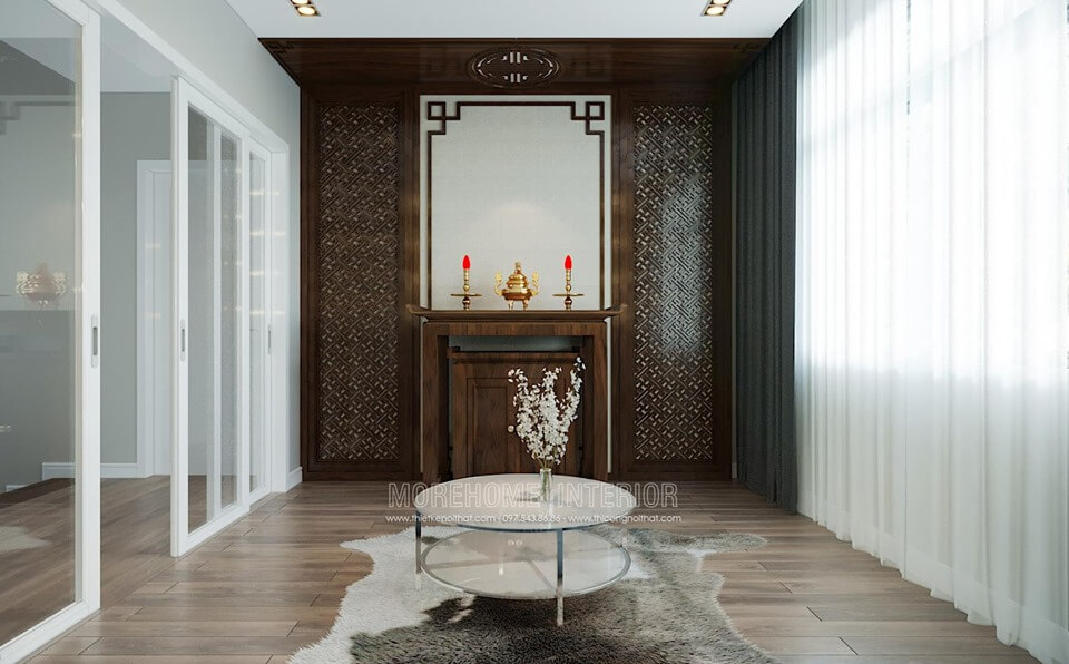 Bàn thờ biệt thự