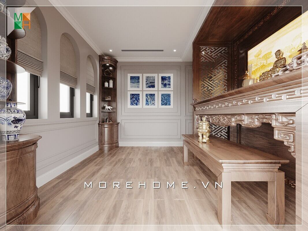 Bàn thờ biệt thự