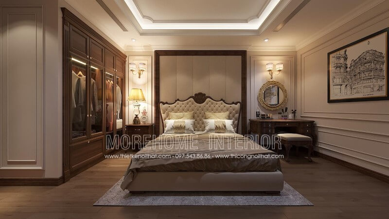 Thiết kế phòng ngủ biệt thự đẹp