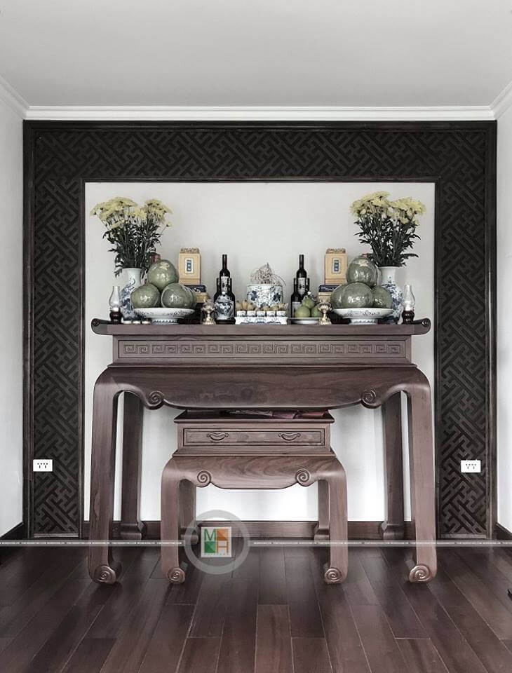 Phòng thờ biệt thự